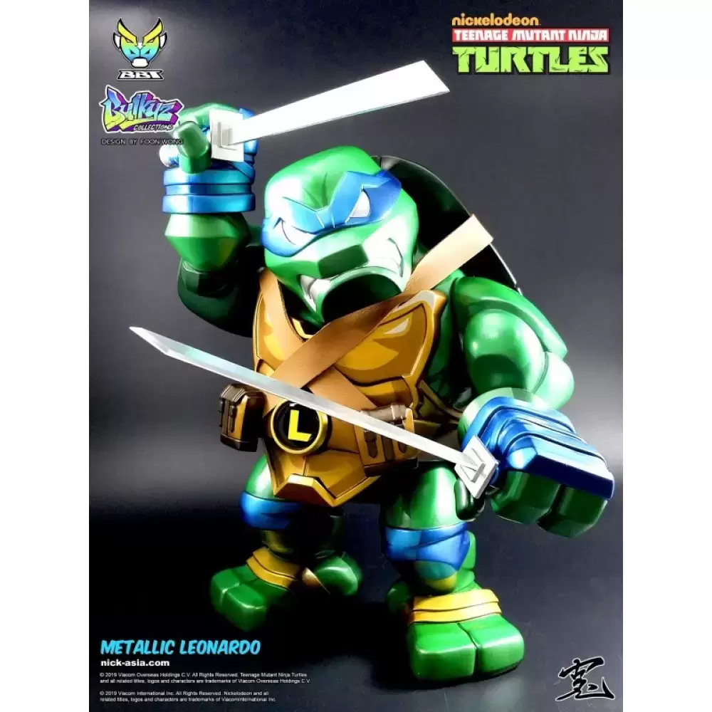 Bulkyz Collections - Teenage Mutant Ninja Turtles - Leonardo (Metallic Version)