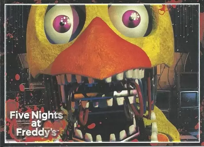 60 WITHERED CHICA JUMPSCARE 2016 FNAF Five Nights at Freddy's card