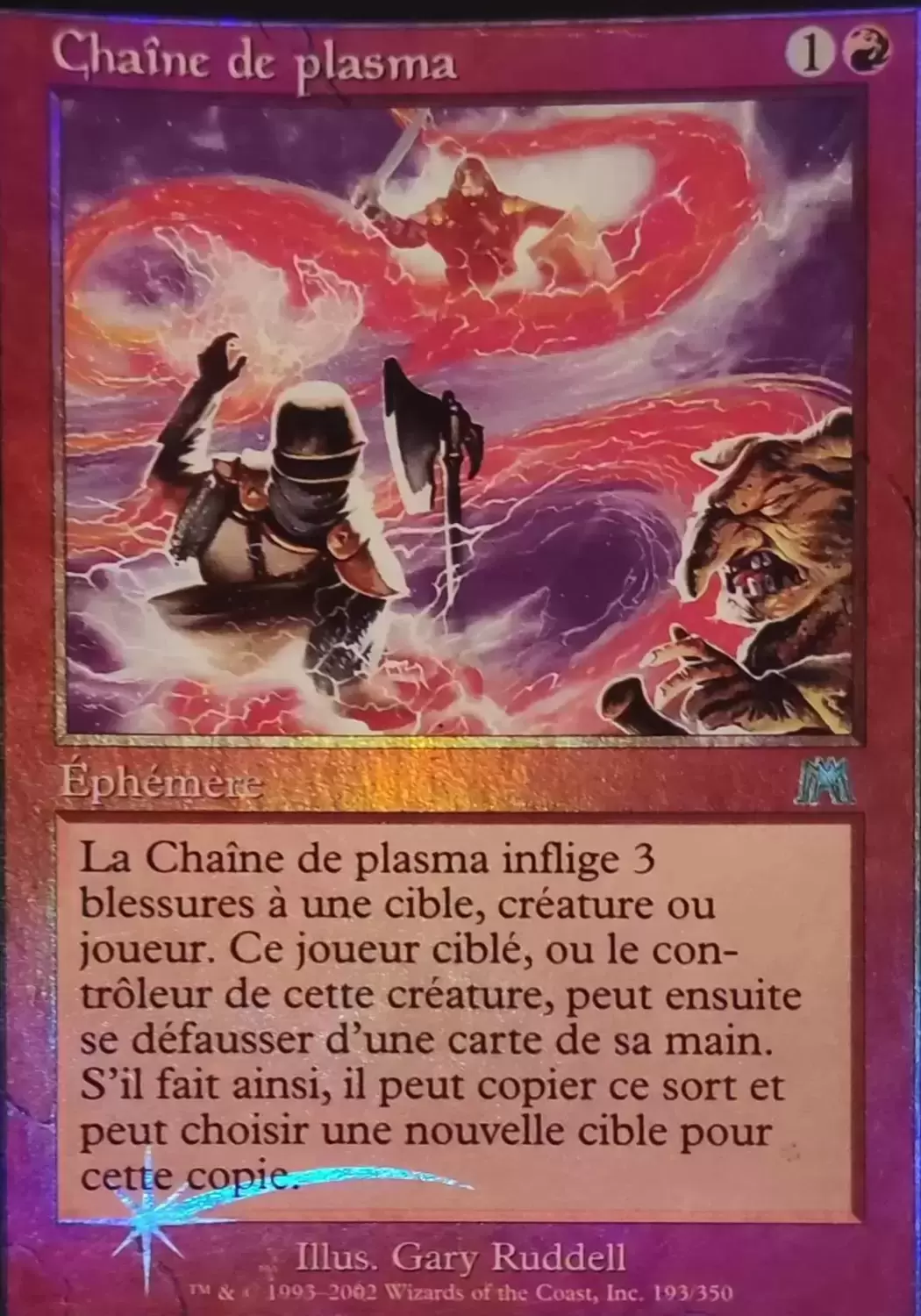 Onslaught - Chaîne de plasma Foil