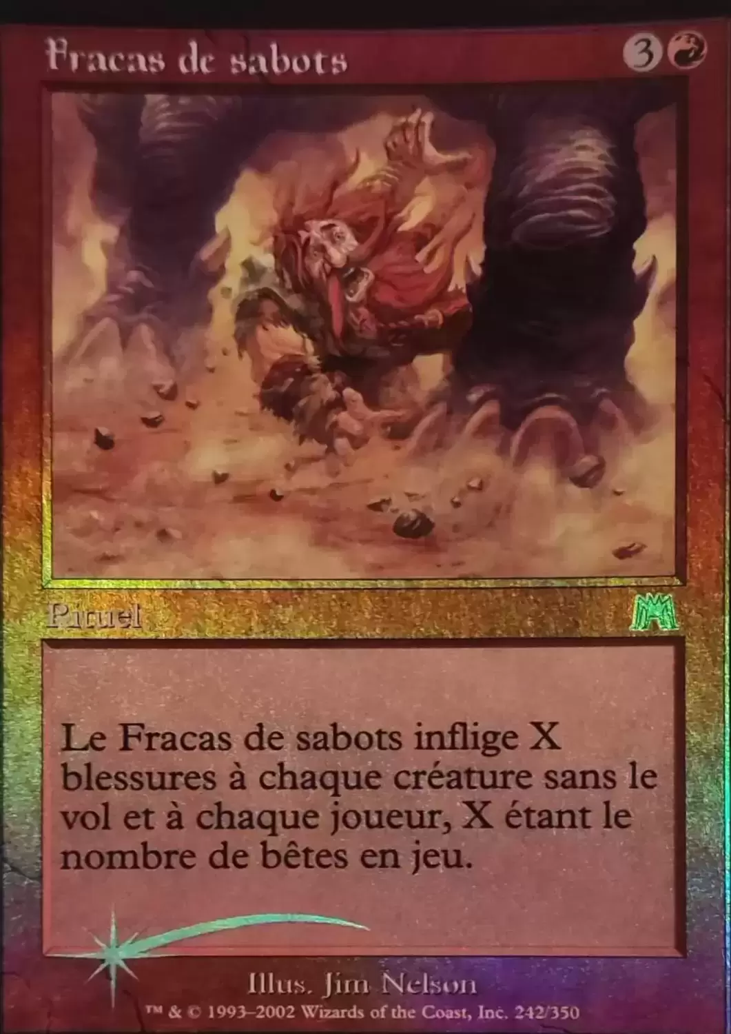 Onslaught - Fracas de sabots Foil