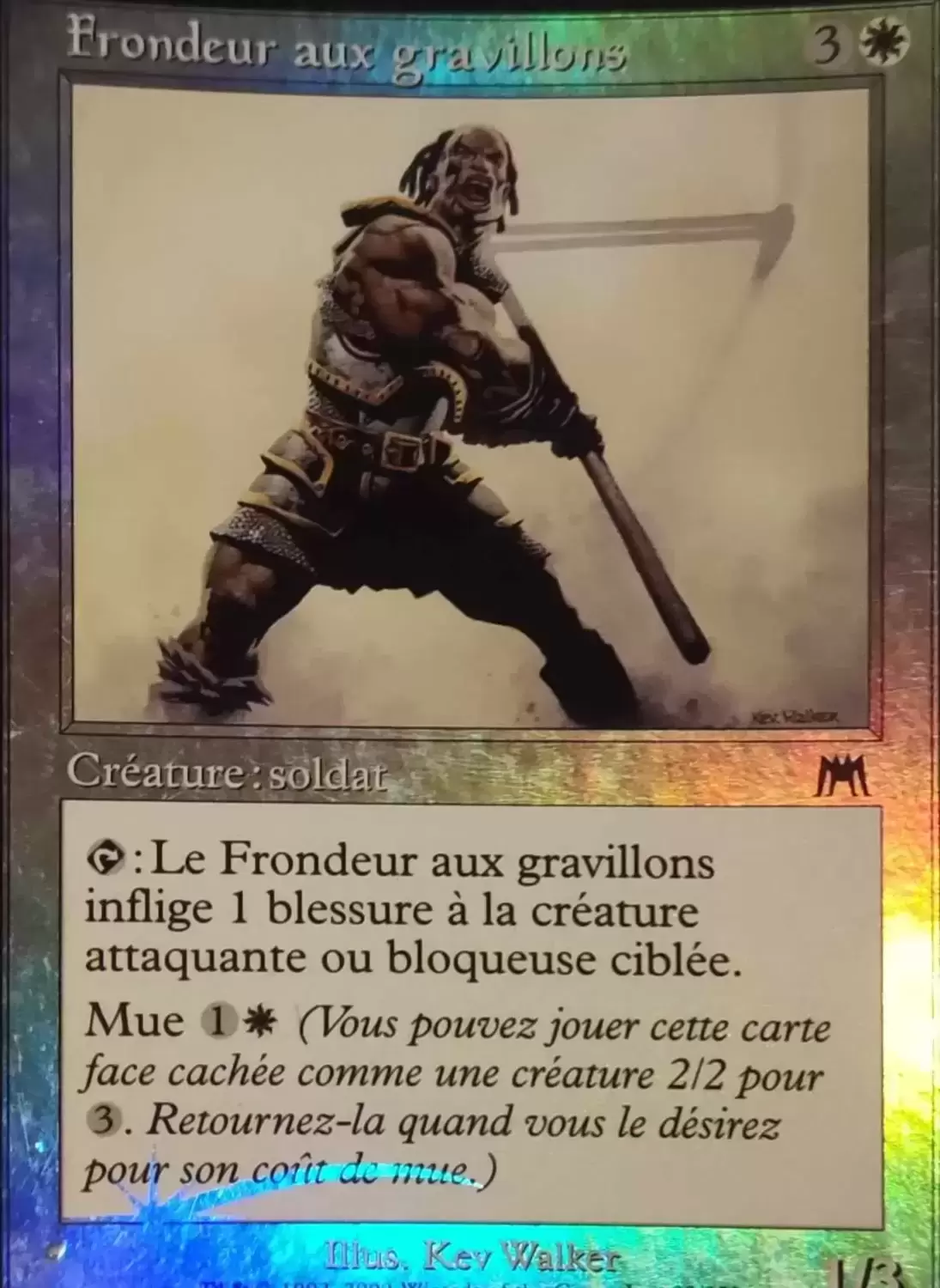 Onslaught - Frondeur aux gravillons Foil