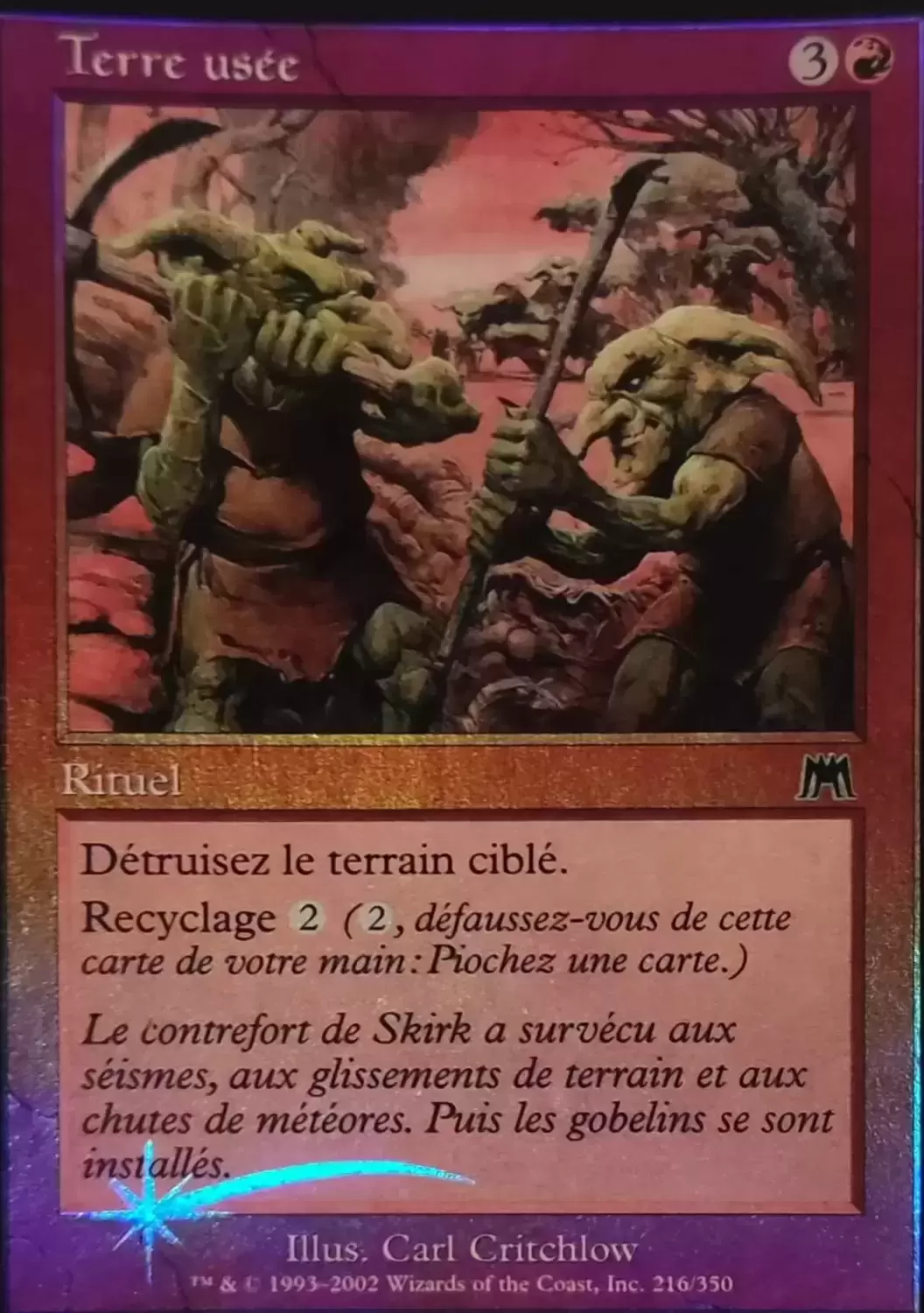 Onslaught - Saccage // Terre usée Foil