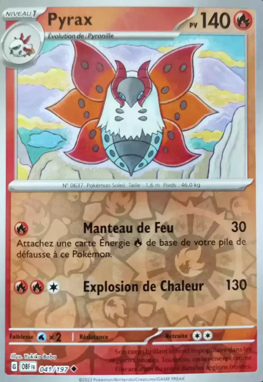 Flammes Obsidiennes - OBFFR - Pyrax Reverse