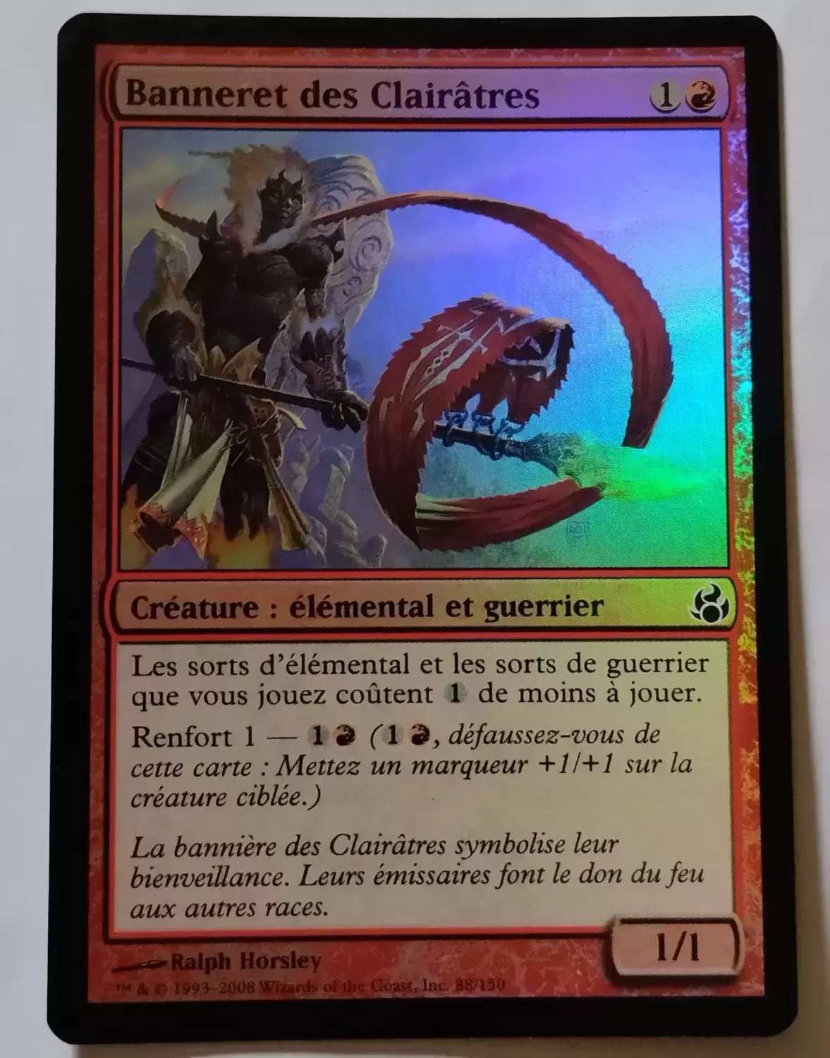 Morningtide - Banneret des Clairâtres Foil