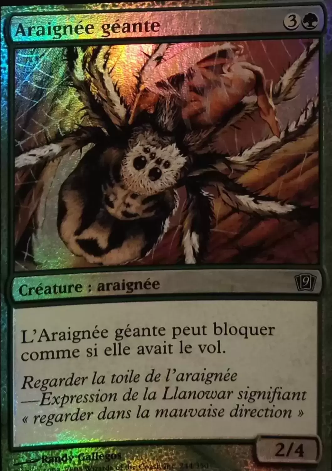9eme Edition - Araignée géante Foil