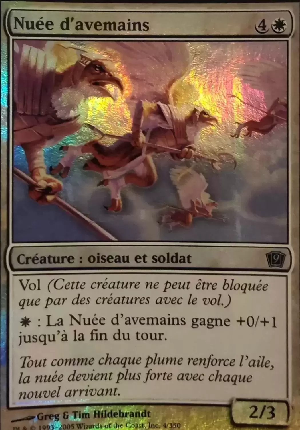 9eme Edition - Nuée d\'avemains Foil
