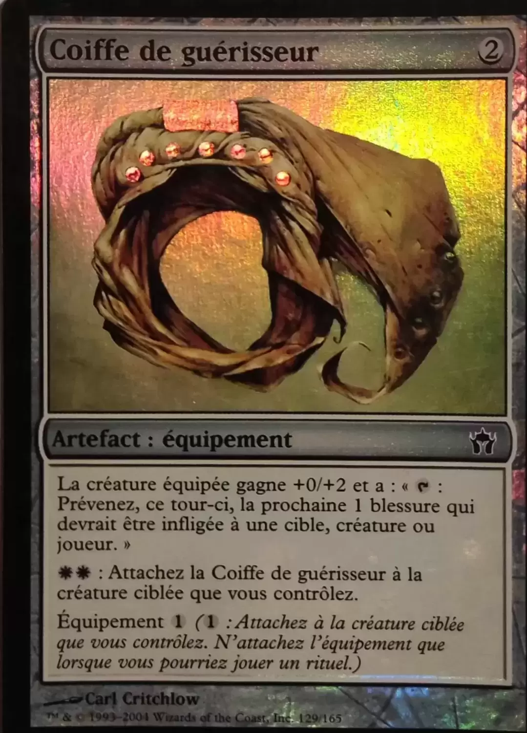 Cinquième Aube - Coiffe de guérisseur Foil