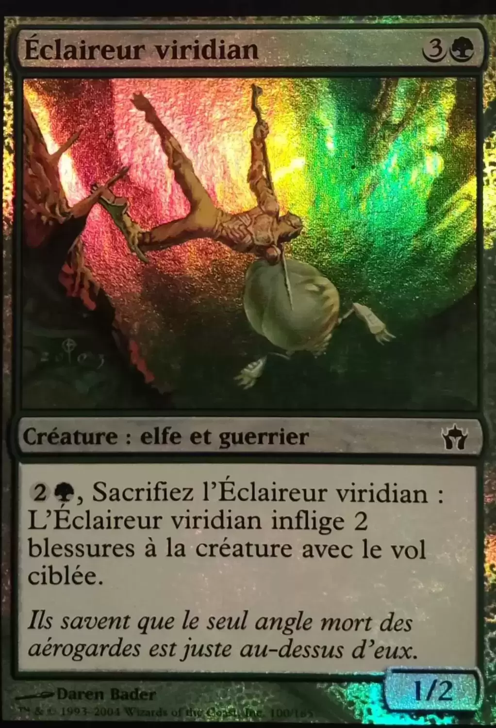 Cinquième Aube - Éclaireur viridian Foil