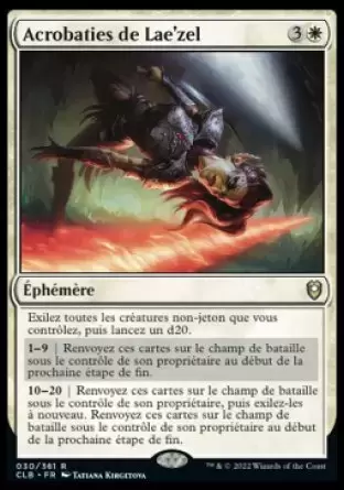 Commander Légendes - Dungeons & Dragons : La bataille de la porte de Baldur - Acrobaties de Lae\'zel