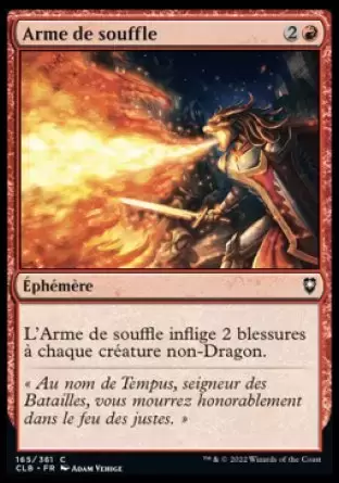 Commander Légendes - Dungeons & Dragons : La bataille de la porte de Baldur - Arme de souffle