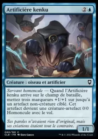 Commander Légendes - Dungeons & Dragons : La bataille de la porte de Baldur - Artificière kenku