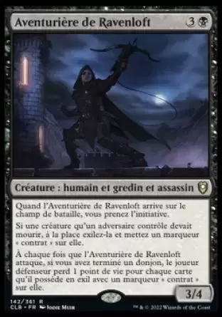 Commander Légendes - Dungeons & Dragons : La bataille de la porte de Baldur - Aventurière de Ravenloft