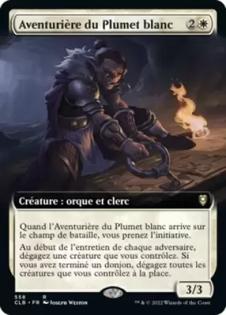 Commander Légendes - Dungeons & Dragons : La bataille de la porte de Baldur - Aventurière du Plumet blanc