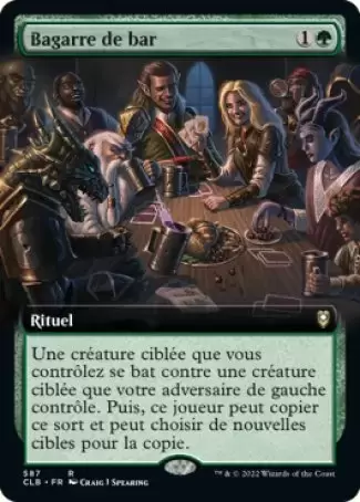 Commander Légendes - Dungeons & Dragons : La bataille de la porte de Baldur - Bagarre de bar