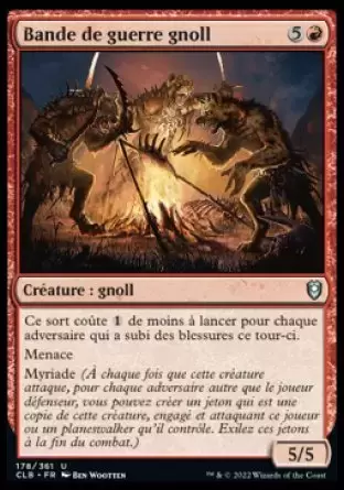 Commander Légendes - Dungeons & Dragons : La bataille de la porte de Baldur - Bande de guerre gnoll