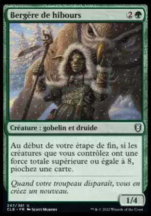Commander Légendes - Dungeons & Dragons : La bataille de la porte de Baldur - Bergère de hibours