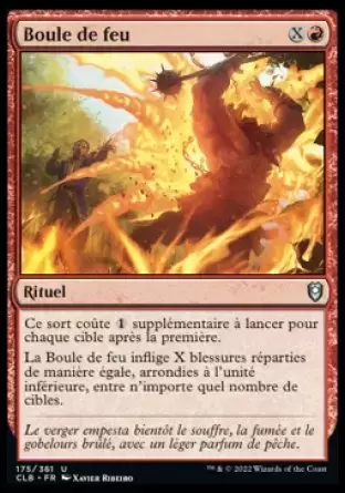 Commander Légendes - Dungeons & Dragons : La bataille de la porte de Baldur - Boule de feu