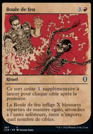 Commander Légendes - Dungeons & Dragons : La bataille de la porte de Baldur - Boule de feu