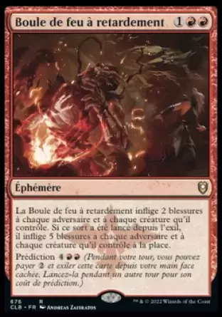 Commander Légendes - Dungeons & Dragons : La bataille de la porte de Baldur - Boule de feu à retardement