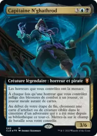 Commander Légendes - Dungeons & Dragons : La bataille de la porte de Baldur - Capitaine N\'ghathrod