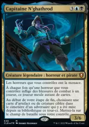 Commander Légendes - Dungeons & Dragons : La bataille de la porte de Baldur - Capitaine N\'ghathrod