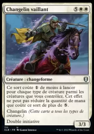 Commander Légendes - Dungeons & Dragons : La bataille de la porte de Baldur - Changelin vaillant