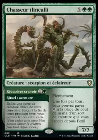 Commander Légendes - Dungeons & Dragons : La bataille de la porte de Baldur - Chasseur tlincalli