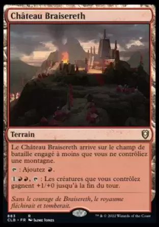 Commander Légendes - Dungeons & Dragons : La bataille de la porte de Baldur - Château Braisereth