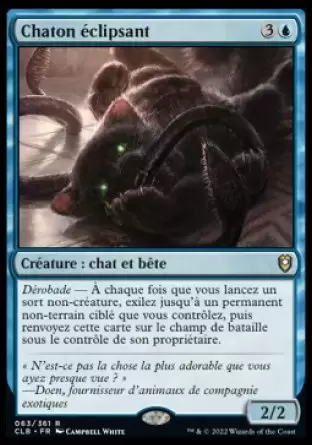 Commander Légendes - Dungeons & Dragons : La bataille de la porte de Baldur - Chaton éclipsant