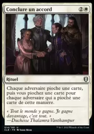 Commander Légendes - Dungeons & Dragons : La bataille de la porte de Baldur - Conclure un accord