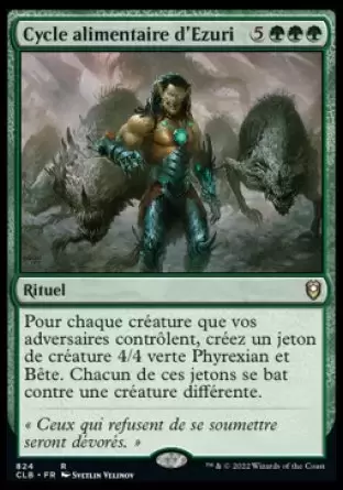 Commander Légendes - Dungeons & Dragons : La bataille de la porte de Baldur - Cycle alimentaire d\'Ezuri