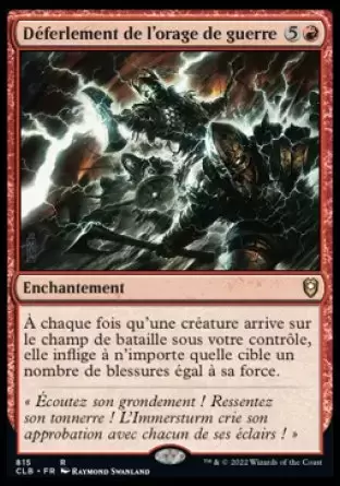 Commander Légendes - Dungeons & Dragons : La bataille de la porte de Baldur - Déferlement de l\'orage de guerre