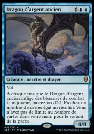 Commander Légendes - Dungeons & Dragons : La bataille de la porte de Baldur - Dragon d\'argent ancien