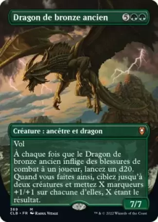 Commander Légendes - Dungeons & Dragons : La bataille de la porte de Baldur - Dragon de bronze ancien