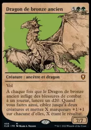 Commander Légendes - Dungeons & Dragons : La bataille de la porte de Baldur - Dragon de bronze ancien