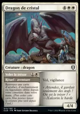 Commander Légendes - Dungeons & Dragons : La bataille de la porte de Baldur - Dragon de cristal