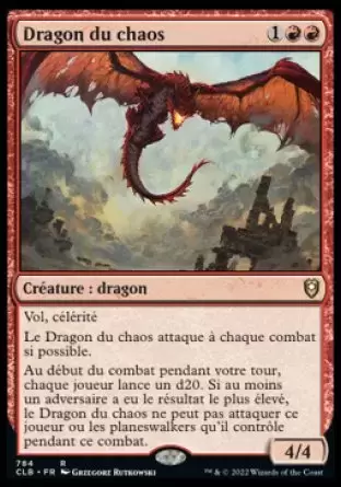 Commander Légendes - Dungeons & Dragons : La bataille de la porte de Baldur - Dragon du chaos