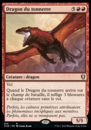 Commander Légendes - Dungeons & Dragons : La bataille de la porte de Baldur - Dragon du tonnerre