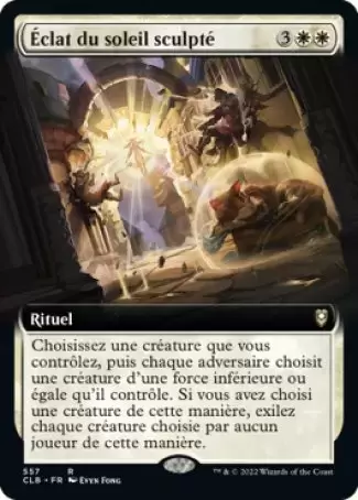 Commander Légendes - Dungeons & Dragons : La bataille de la porte de Baldur - Éclat du soleil sculpté