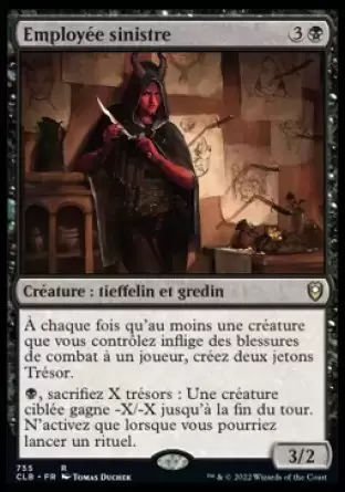 Commander Légendes - Dungeons & Dragons : La bataille de la porte de Baldur - Employée sinistre