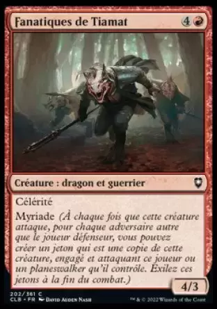 Commander Légendes - Dungeons & Dragons : La bataille de la porte de Baldur - Fanatiques de Tiamat