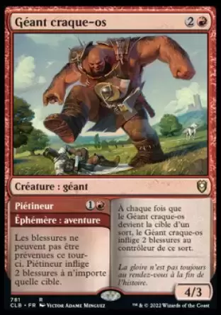 Commander Légendes - Dungeons & Dragons : La bataille de la porte de Baldur - Géant craque-os