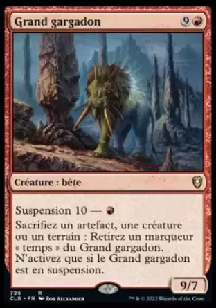 Commander Légendes - Dungeons & Dragons : La bataille de la porte de Baldur - Grand gargadon
