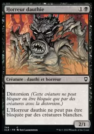 Commander Légendes - Dungeons & Dragons : La bataille de la porte de Baldur - Horreur dauthie