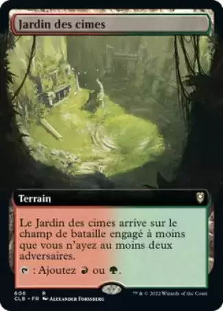 Commander Légendes - Dungeons & Dragons : La bataille de la porte de Baldur - Jardin des cimes