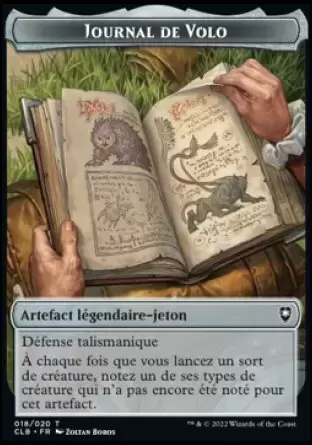 Commander Légendes - Dungeons & Dragons : La bataille de la porte de Baldur - Journal de Volo