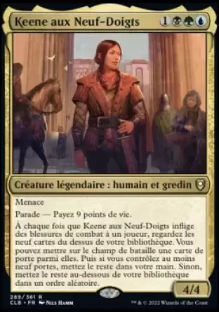 Commander Légendes - Dungeons & Dragons : La bataille de la porte de Baldur - Keene aux Neuf-Doigts