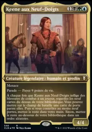Commander Légendes - Dungeons & Dragons : La bataille de la porte de Baldur - Keene aux Neuf-Doigts