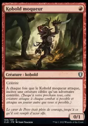 Commander Légendes - Dungeons & Dragons : La bataille de la porte de Baldur - Kobold moqueur