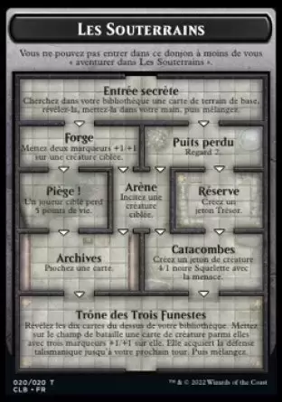 Commander Légendes - Dungeons & Dragons : La bataille de la porte de Baldur - Les Souterrains